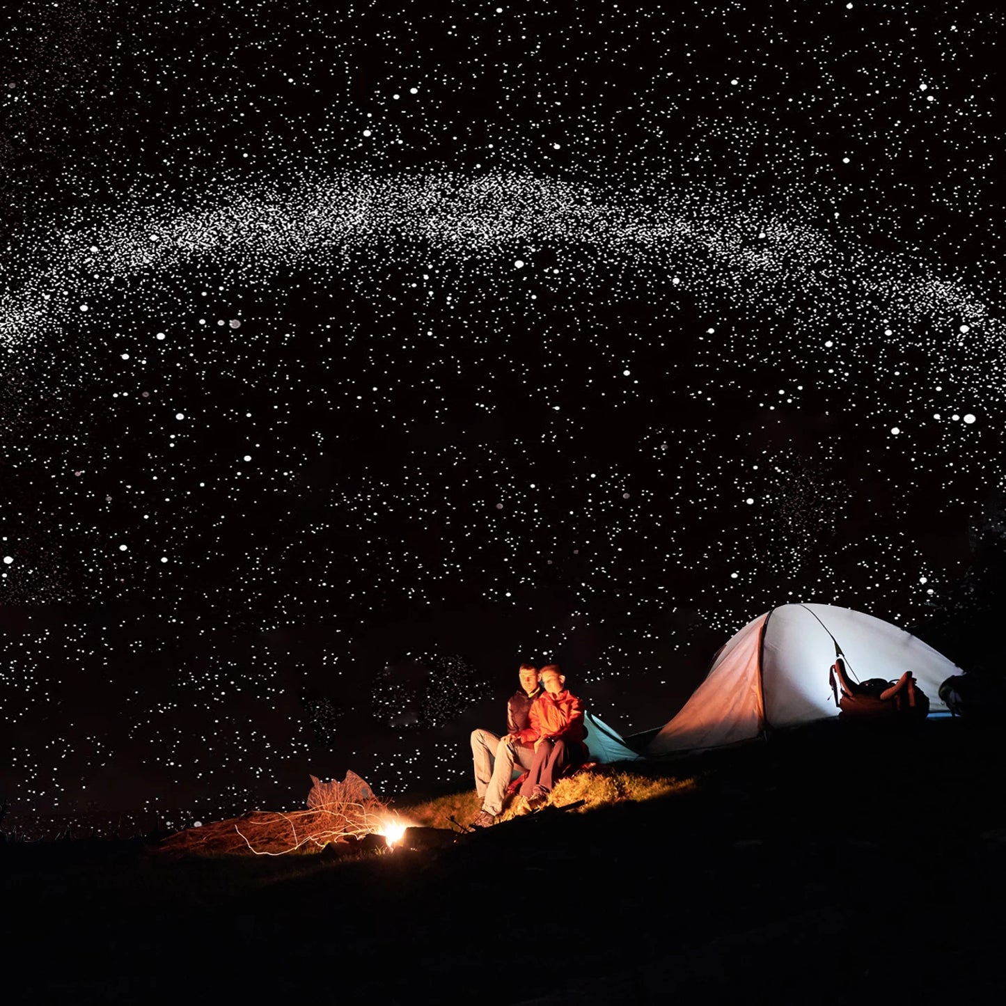 BrightStarAngel™ Night Light Projector-7 in 1 Planetarium