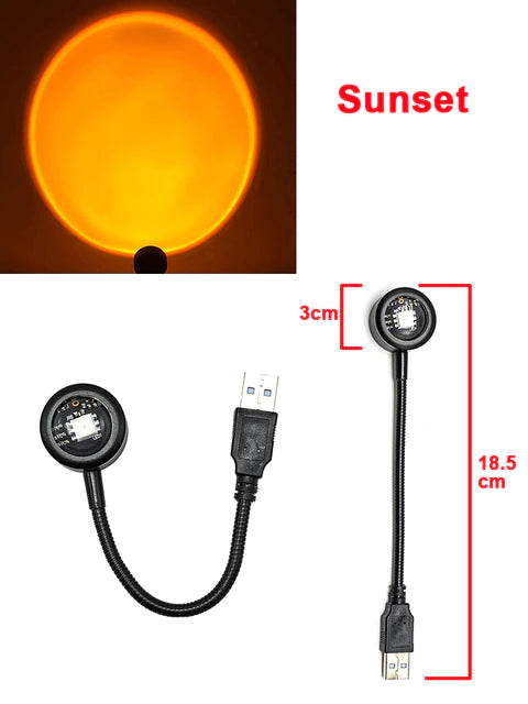 BrightStarAngel™ Sunset Projector Lamp