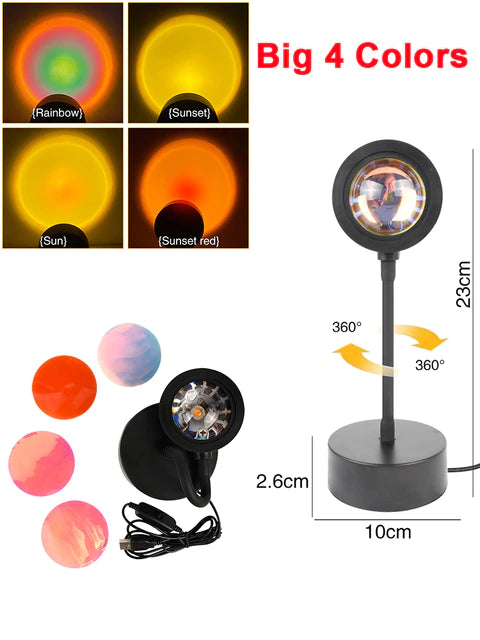BrightStarAngel™ Sunset Projector Lamp