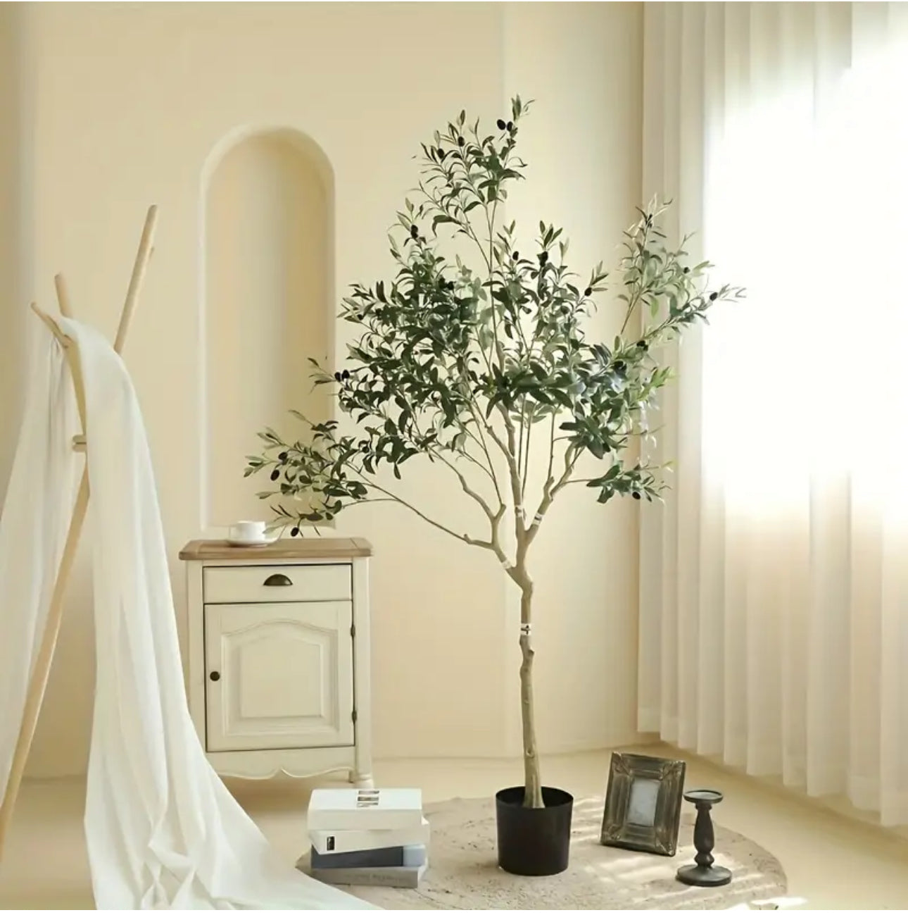 BrightStarAngel™ Artificial Olive Tree Plant