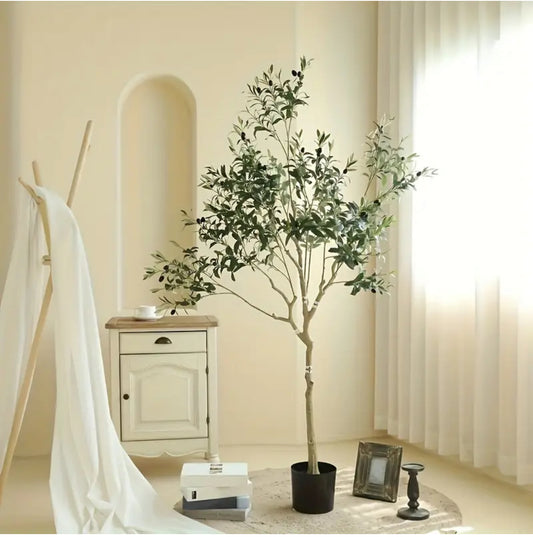 BrightStarAngel™ Artificial Olive Tree Plant