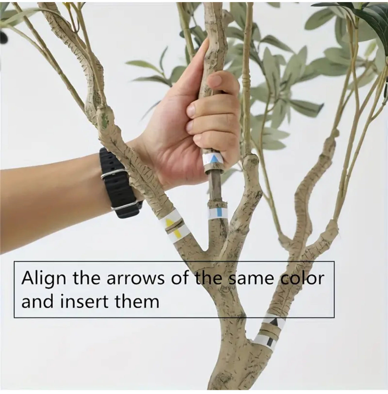 BrightStarAngel™ Artificial Olive Tree Plant