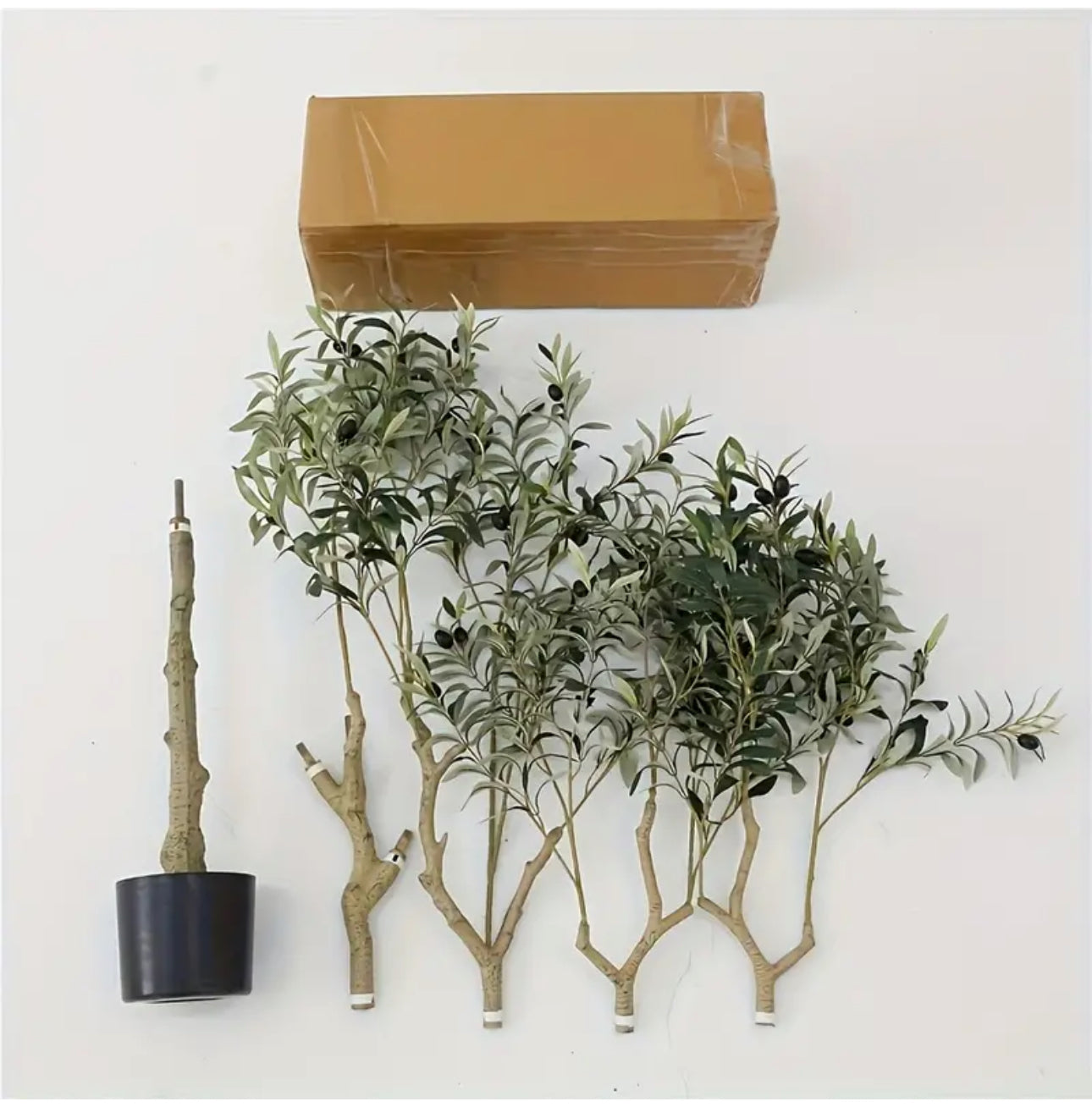 BrightStarAngel™ Artificial Olive Tree Plant