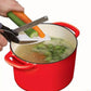 BrightStarAngel™ Smart Kitchen Scissors With Built-In Cutting Board