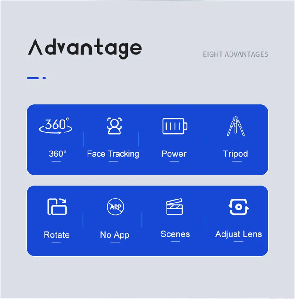 BrightStarAngel™ Face Tracking Phone Stabilizer