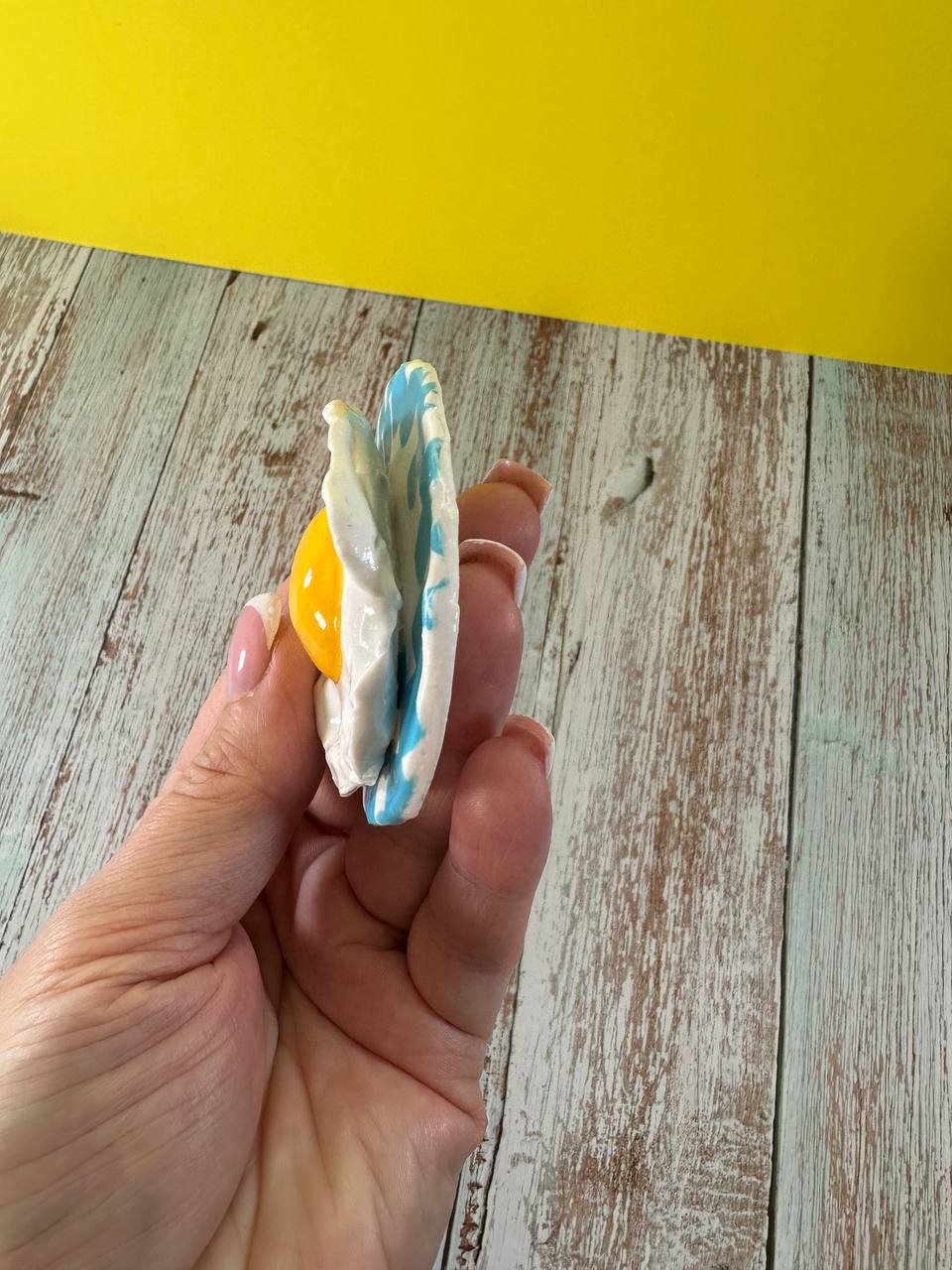 Fried Egg Plate Magnet