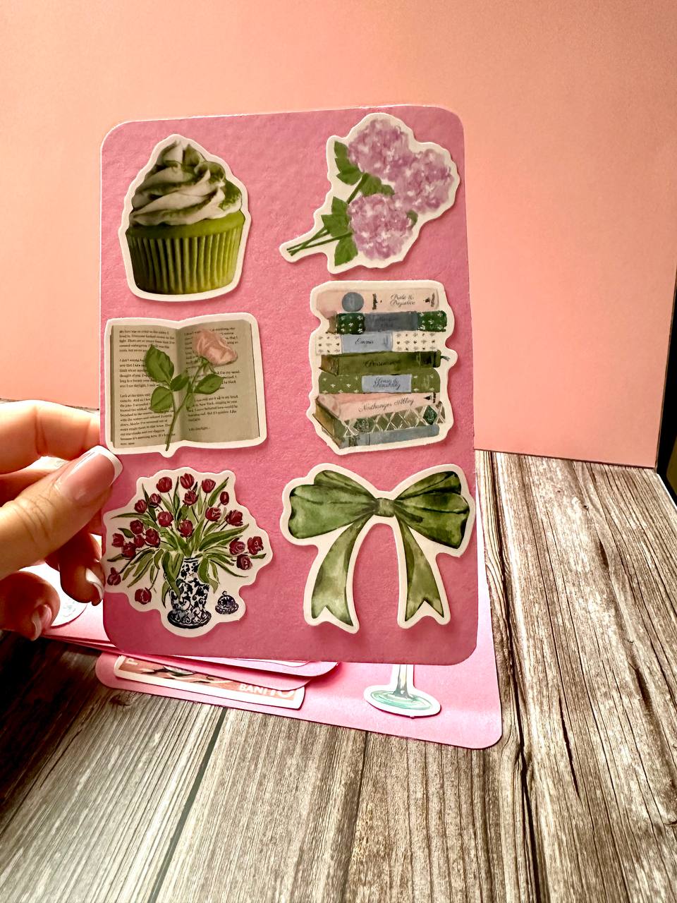 Vintage aesthetic sticker sheets collection