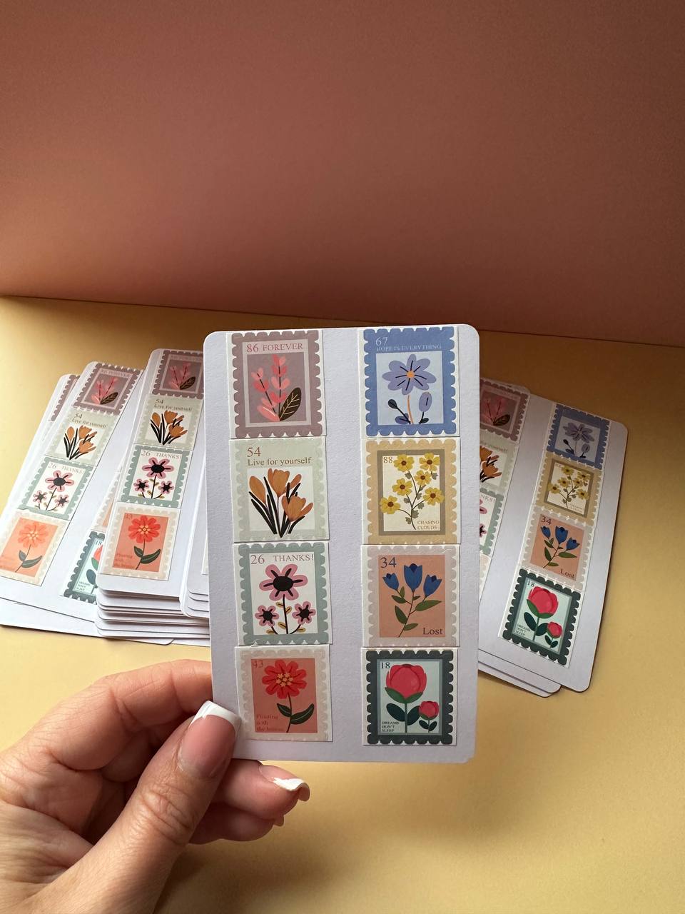 Blooming Postage Sticker Set
