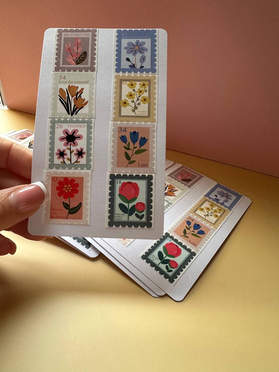 Blooming Postage Sticker Set