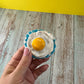 Fried Egg Plate Magnet