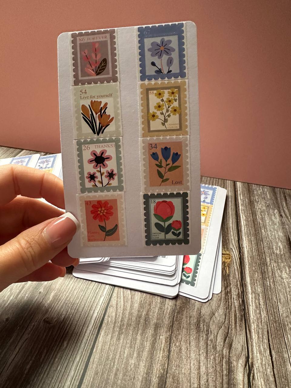 Blooming Postage Sticker Set