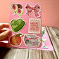 Vintage aesthetic sticker sheets collection