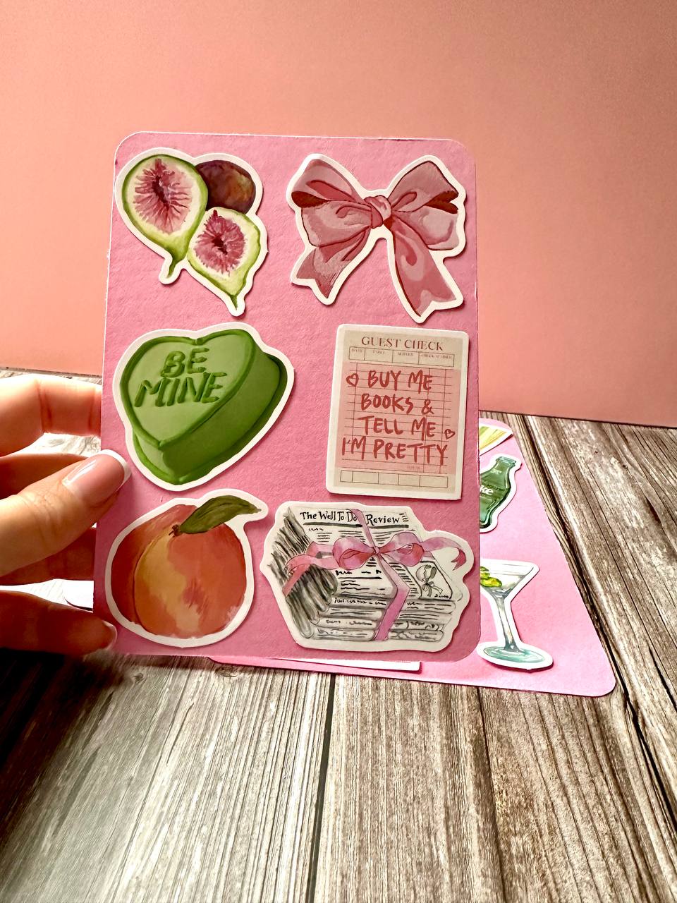 Vintage aesthetic sticker sheets collection