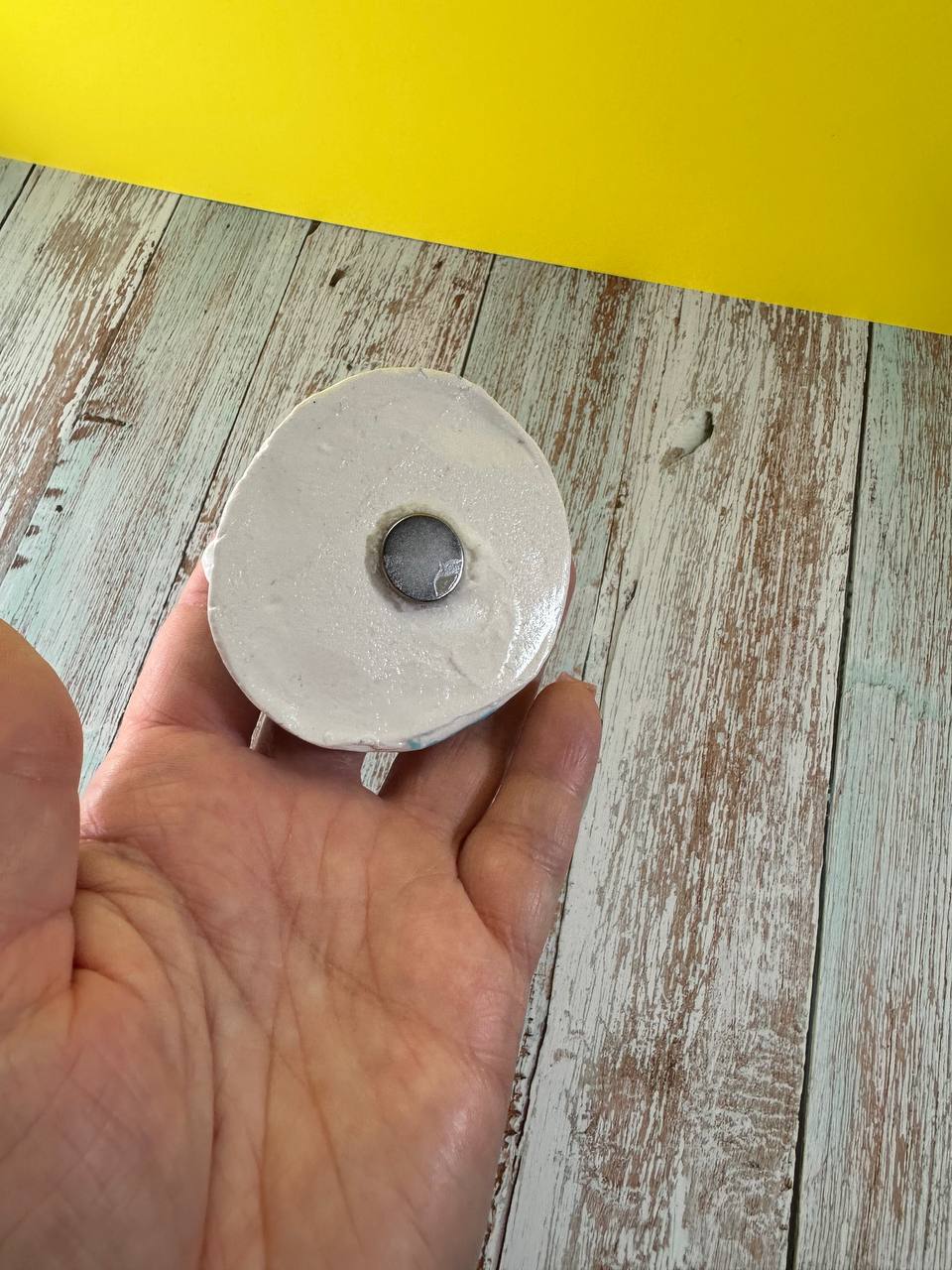 Fried Egg Plate Magnet