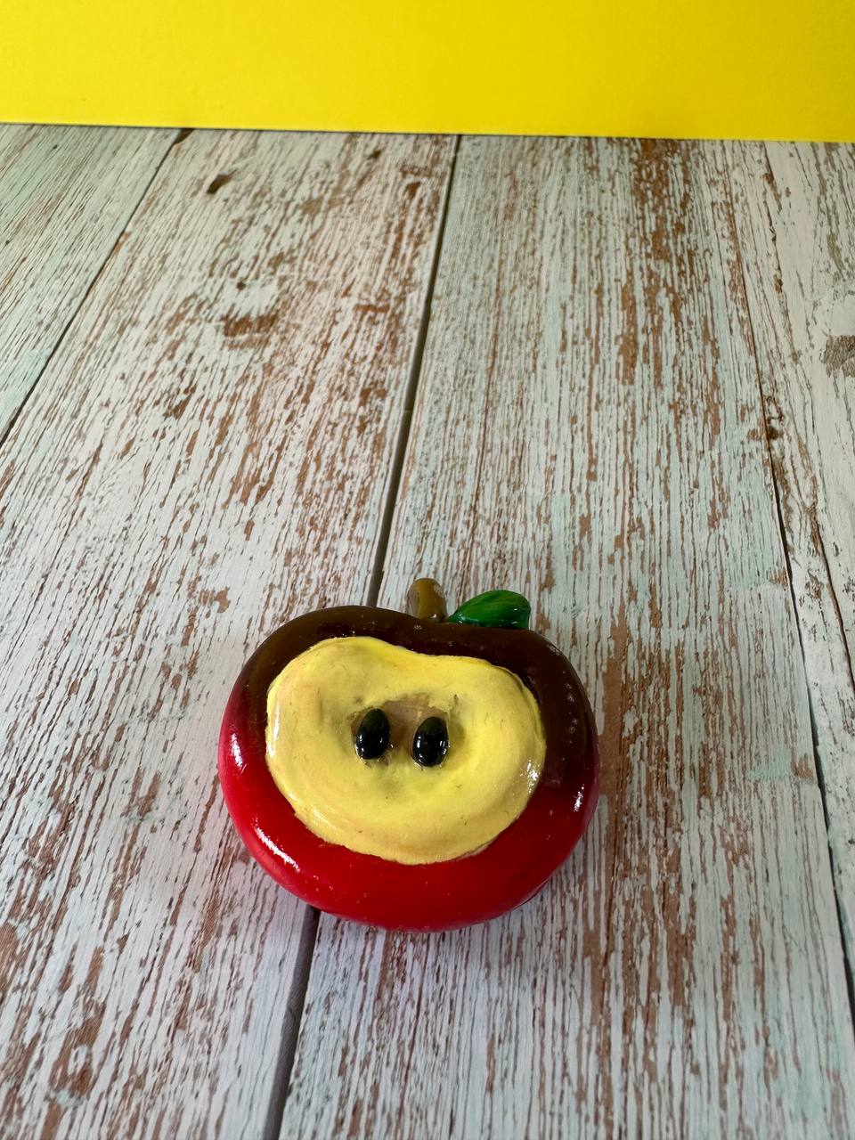 Sun-Kissed Apple Magnet