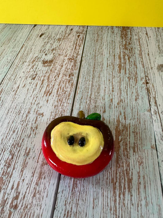 Sun-Kissed Apple Magnet