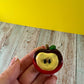 Sun-Kissed Apple Magnet