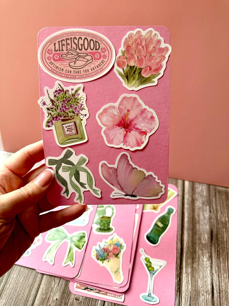 Vintage aesthetic sticker sheets collection