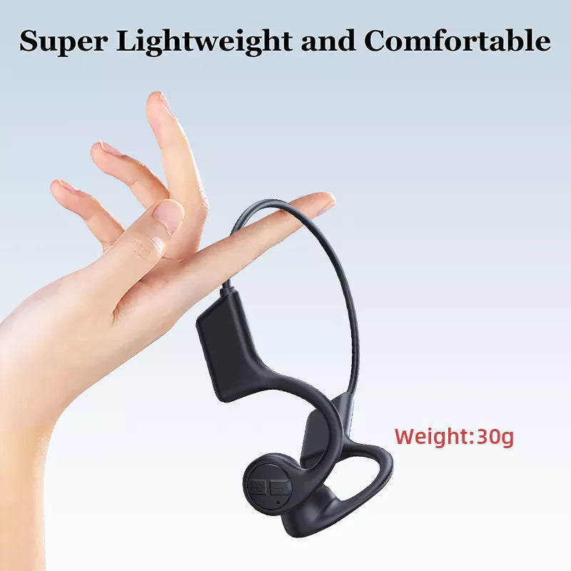 BrightStarAngel™ Bone Conduction  Sports Headphones - Waterproof Bluetooth Wireless Headset
