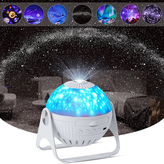 BrightStarAngel™ Night Light Projector-7 in 1 Planetarium